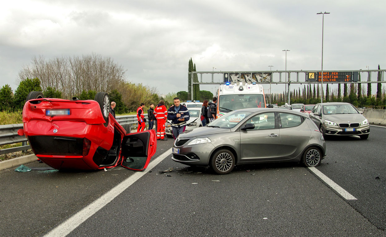 Vážná dopravní nehoda na dálnici